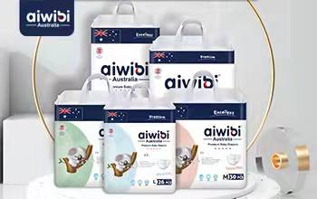 Наклейки на переднюю талию & Magic Tape of AIWIBI Diapers