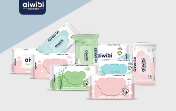 AIWIBI Безопасные для кожи детские салфетки